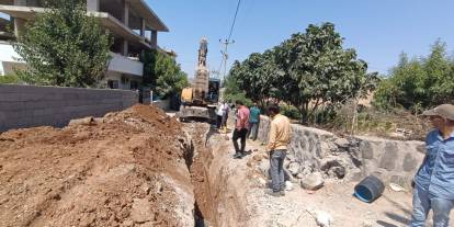Cizre Belediyesi, su ve kanalizasyon altyapısını modernize ediyor