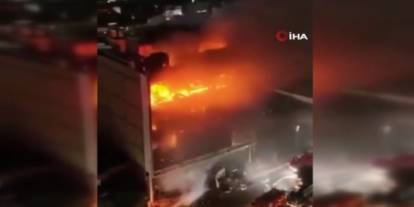 Irak'ta alışveriş merkezinde yangın faciası: 50 ölü