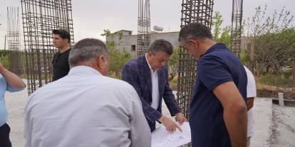 Başkan Yarka'dan Cami İnşaatına Yakın Takip