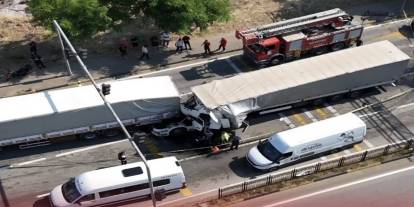 Giresun’da trafik kazası : 1 ölü