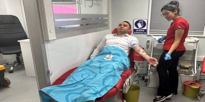 Kaymakam Partal'dan Kan Bağışı Kampanyasına Destek