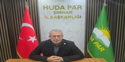 HÜDA PAR Şırnak İl Başkanı Yalçın'dan Basın Bayramı Mesajı