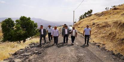 Başkan Yarka, Siirt Yolu Güzergâhındaki Yol Çalışmalarını Yerinde İnceledi