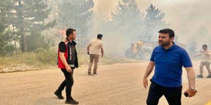 AK Partili Şahin: "Karabük Tarihinin En Büyük Yangınıyla Mücadele Sürüyor"