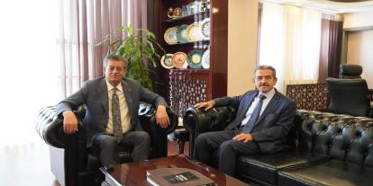 Vali Birol Ekici Başkan Yarka ile görüştü