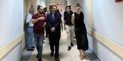 Cizre Devlet Hastanesi Başhekimi saha denetimine çıkıp, sorunları yerinde inceledi