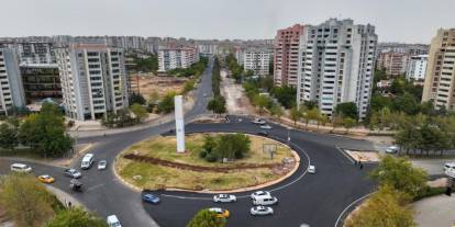 Diyarbakır'da Selahaddin Eyyubi Bulvarı'nda Trafik Rahatladı