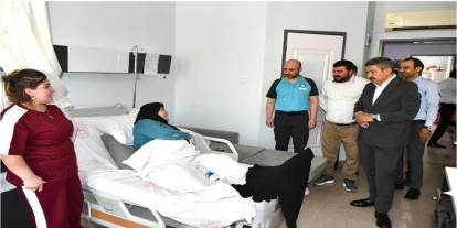 Milletvekili Arslan Tatar'dan Şırnak Devlet Hastanesine Ziyaret