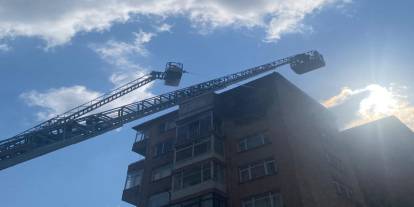 Kadıköy’de 11 Katlı Binada Korkutan Yangın