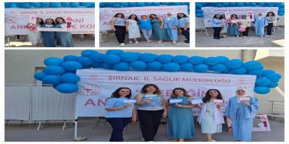 Şırnak'ta Emzirmenin Önemi Bir Kez Daha Hatırlatıldı
