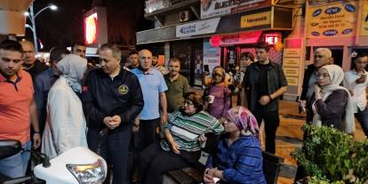 İçişleri Bakanı Ali Yerlikaya 6.1'lik depremin yaşandığı Sındırgıda açıklamalarda bulundu