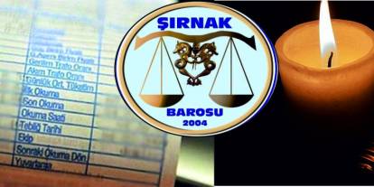 Şırnak Barosu’ndan DEDAŞ’a tepki; Keyfi kesinti ve keyfi fatura halkın Anayasal hakkını gasp ediyor