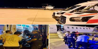 Şırnak'ta 3 Hastaya Uçak Ambulans Yetişti