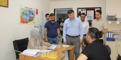 Cizre Milli Eğitim Müdürü, RAM Merkezinde planlanan çalışmaları görüştü