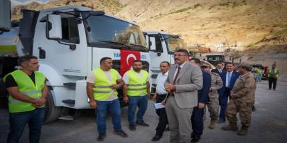 Hakkâri'ye 93 Milyon Liralık Araç Takviyesi
