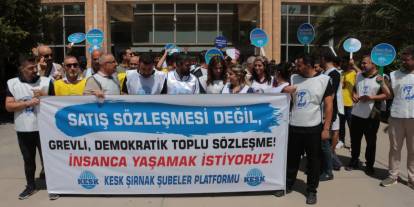 SES Şırnak Şubesi Grev kararı aldı; ”Gerçek bir toplu sözleşme için üretimden gelen gücümüzü kullanıyoruz!”