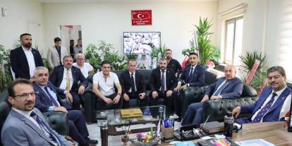 Kırşehir Milletvekili Necmettin Erkan’dan Cizre Devlet Hastanesine ziyaret
