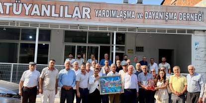 Cizre Belediye Başkanı Yerbasan’dan Mersin Batüyanlılar Derneği’ne ziyaret