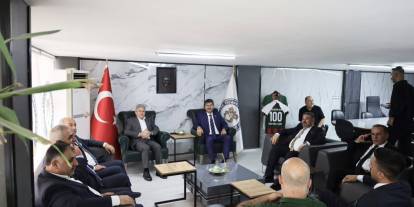 Ak Partili vekil Cizre TSO Başkanı ile görüştü