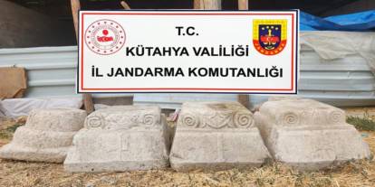 Kütahya'da kaçakçılık operasyon, Bizans dönemine ait eserler ele geçirildi