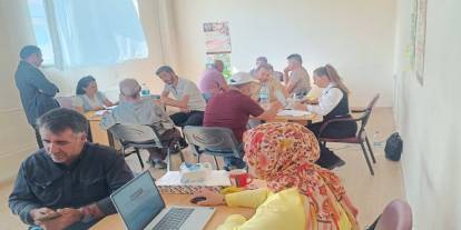 Yüksekova'da tarım sayımı devam ediyor