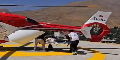 Kolu Kırık Hasta İçin Ambulans Helikopter Seferber Oldu