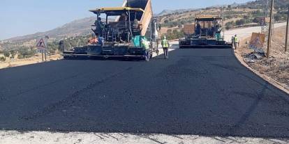 Şırnak – Eruh Çevre Yolu’nda Asfalt Çalışmaları Başladı