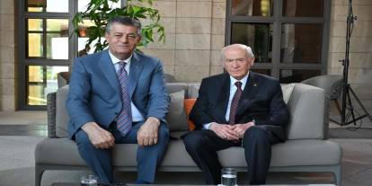Başkan Yarka, Ahlat’ta Bahçeli ile Bir Araya Geldi