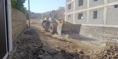 Cizre Belediyesinden kış ayları öncesi hummalı çalışma