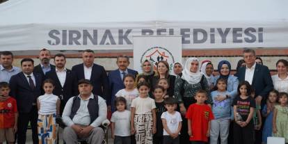 Şırnak'ta anlamlı proje! 'Engelleri Sevgi ve Umutla Aşıyoruz'