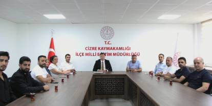 Cizre Milli Eğitim Müdürlüğü, yeni Eğitim Öğretim Yılı öncesi tüm birimleri ile teyakkuz halinde