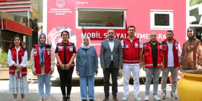 Diyarbakır mobil SHM aracıyla vatandaşlara hizmet veriliyor