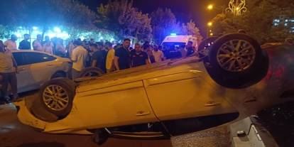 Siirt'te korkutan anlar! Kontrolden çıkan otomobil faciaya neden oldu