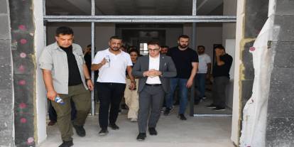 Silopi'de yatırımlar yerinde incelendi
