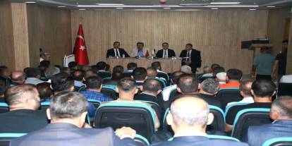 Uludere ve Beytüşşebap’ta muhtarlarla istişare toplantısı yapıldı