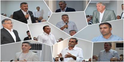 İdil İçin Önemli Zirve: Vali ve Muhtarlar Masaya Oturdu