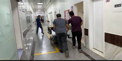 Şırnak'ta Hastane çamaşırhanesinde yangın çıktı, kriz masası kuruldu