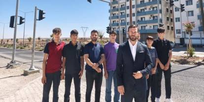 İdil’de Öğrencilerden Yetkililere Üst Geçit Çağrısı
