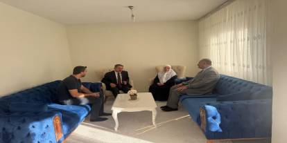 Vali Ekici, Şehit Güvenlik Korucusu Enver Yıldırım’ın Ailesini Ziyaret Etti