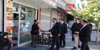 Şırnak Emniyet Müdürü Sazak, Silopi’de İncelemelerde Bulundu