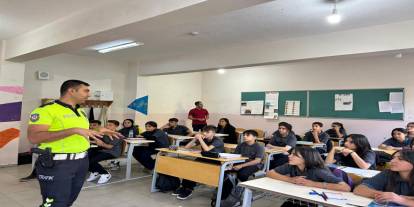 Şırnak Emniyetinden Liselilerde Trafik Bilinci Eğitimi