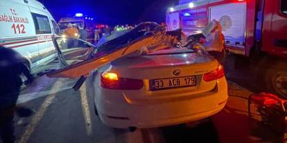 Mersin'de Çifti Ayıran Kaza: 1 Ölü