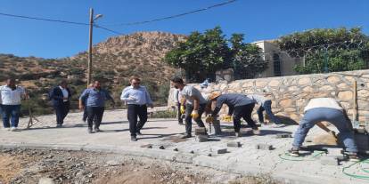 Silopi Kaymakamı Partal, Kösreli'deki KÖYDES Çalışmalarını Yerinde İnceledi