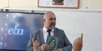 Cizre’de Öğrencilere Kur’anı Kerim Hediye edildi