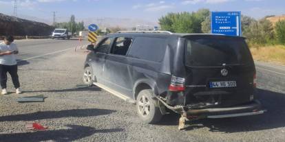 Malatya’da iki araç çarpıştı: 2 yaralı