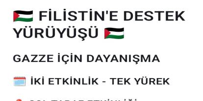Şırnak ve Silopi’de Filistin’e Destek Yürüyüşleri Düzenlenecek