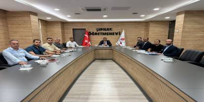 Şırnak'ta Öğretmenevleri İçin Verimlilik Toplantısı