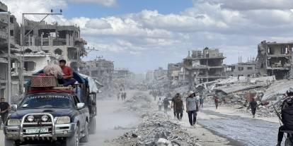 Harabeye Döndü! Gazze Şehri'nde Görüntülenen Dehşet Verici Yıkım