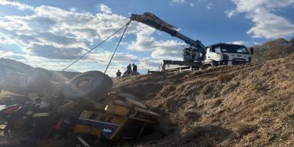 Maden Ocağında Korkunç Kaza: Operatör Makinenin Altında Kaldı