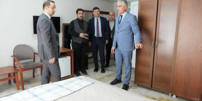 Kaymakam Baycar, Cizre Öğretmenevi ve Akşam Sanat Okulundaki çalışmaları inceledi